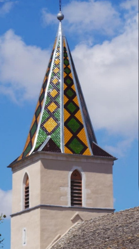 Clocher de La Tour-du-Meix (39) photo N. Stanisic