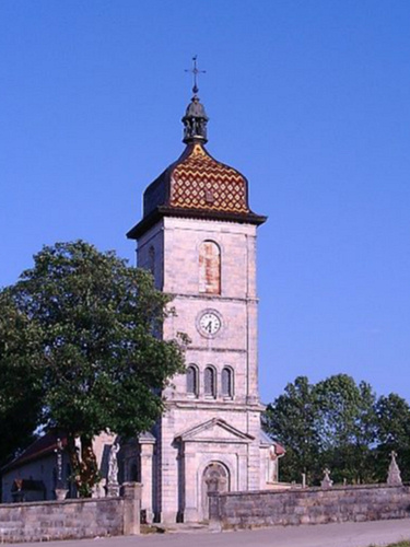 Clocher des Fourgs,photo M. Decat