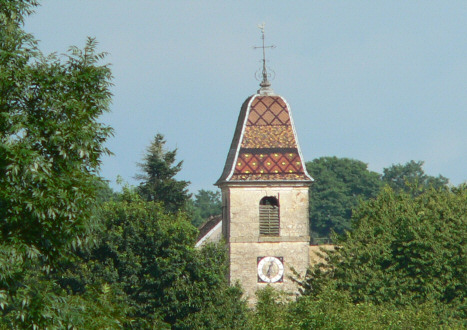 L'église de Mercey-sur-Saône, photo M. Nadal