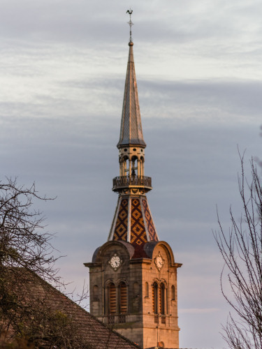 Clocher de Moffans et Vacheresse (70) photo J.P. Prudhon