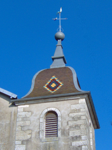 Clocher de Recologne-lès-Ray (70) photo A. Maillot