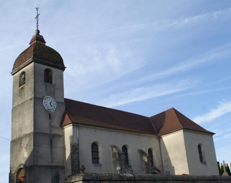 L'église d'Abbenans,  photo J. Masset