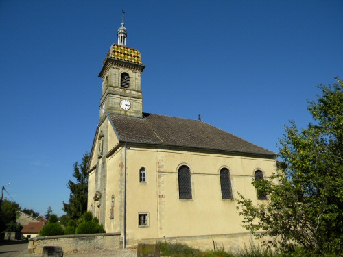 Eglise d'Aillevans, photo D. Bion