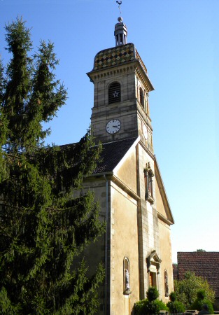 Eglise d'Aillevans, photo D. Bion