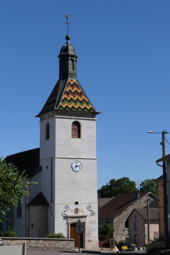 L'église d'Ailloncourt, photo Y. Bessero