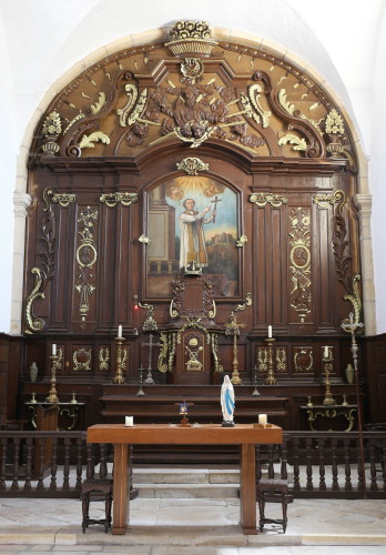 le retable de l'église d'Ailloncourt, photo C. Quillon