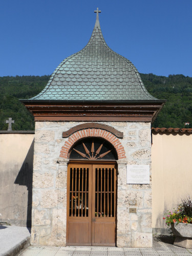 L'église d'Allevard-les-Bains, photo Y. Bessero