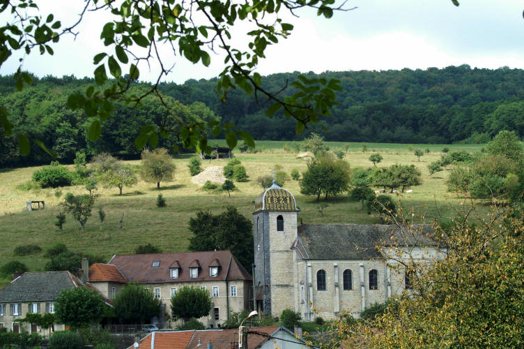 Le site d'Amagney, photo J. Masset 2013