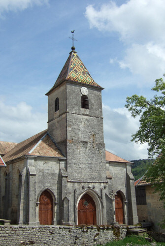 Eglise d'Amathay-Vésigneux, photo M. Taland