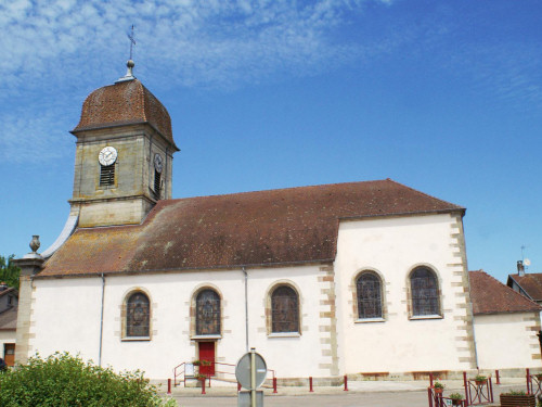 L'église d'Amblans et Velotte, photo J. Masset