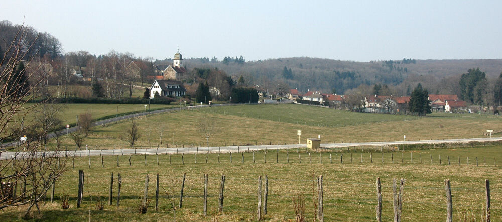 Le site d'Andelarre, photo M. Morlin