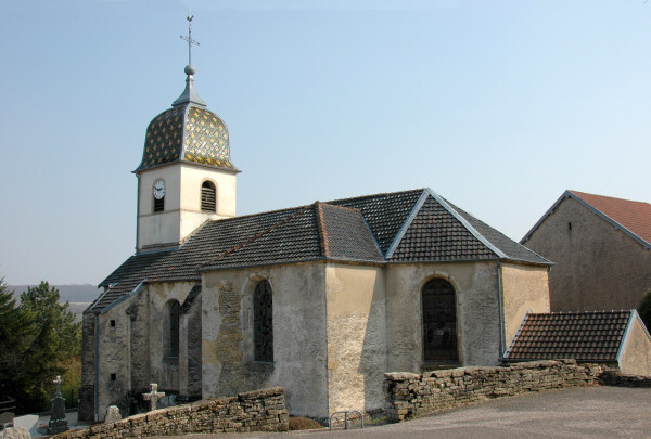 L'église d'Andelarre, photo M. Morlin