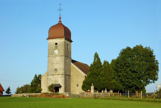 L'église d'Andelot en Montagne, photo M. Morlin
