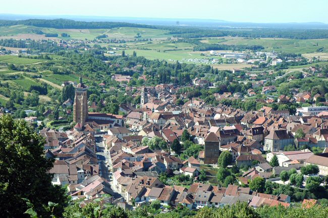 Le site d'Arbois, photo M. Morlin