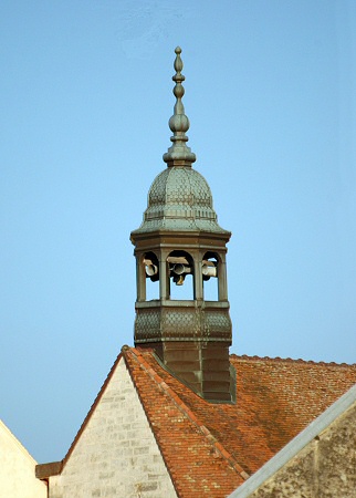 Le clocheton de la mairie d'Arbois, photo M. Morlin
