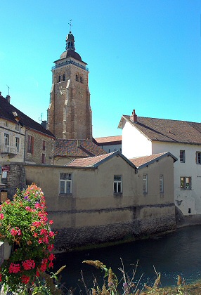 L'église Saint-Just à Arbois, photo M. Morlin