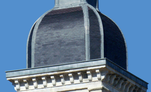 Clocher d'Arc-et-Senans en 2016, photo J. Masset