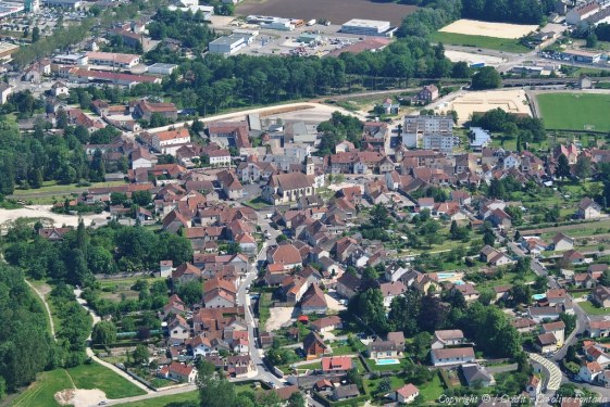 Le village d'Arc-lès-Gray, photo C. Fontana