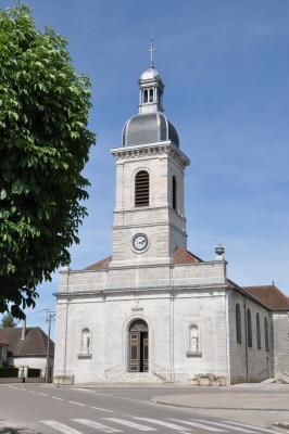 L'église d'Arc et Senans, photo M. Morlin