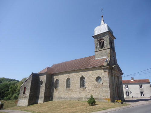 Eglise d'Arnoncourt, photo E. Ozenne