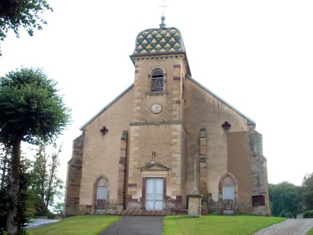 L'église d'Athesans, photo A. Combey