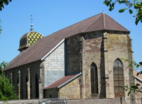 L'église d'Athesans, photo J. Masset