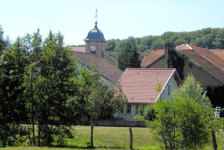 Le site d'Aubertans, photo D. Bion Le site d'Aubertans, photo D. Bion