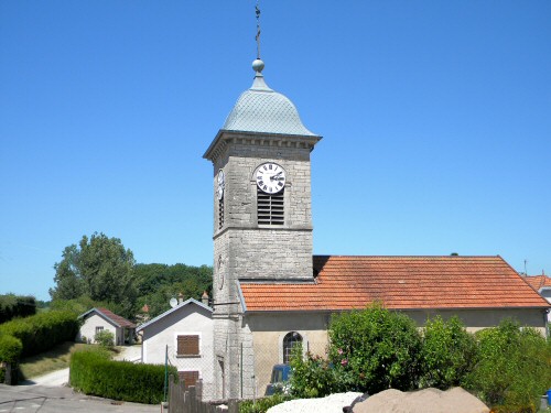 L'église d'Aubertans, photo D. Bion