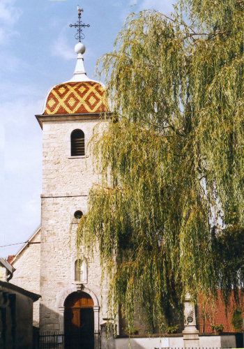 L'église d'Aubigney, photo M. Morlin