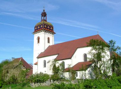 L'église d'Aubonne après restauration, photo C. Dhote