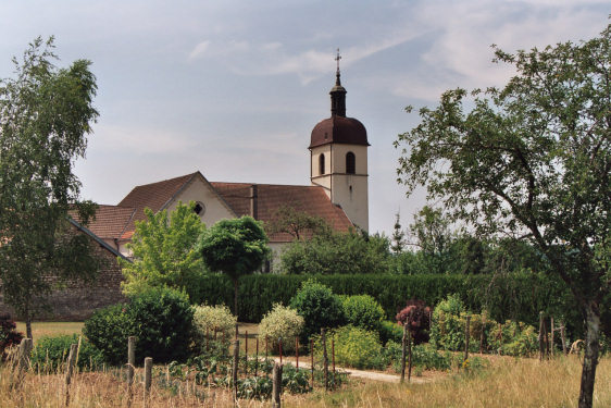 L'église d'Autet, photo J. Menneret