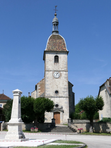 Eglise d'Auhoison, photo Y. Bessero