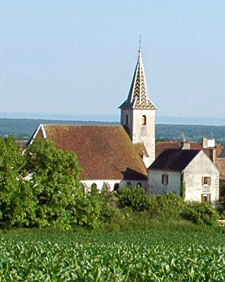 L'église d'authume, photo M. Morlin