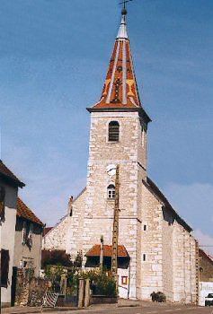 L'église d'authume, photo M. Morlin
