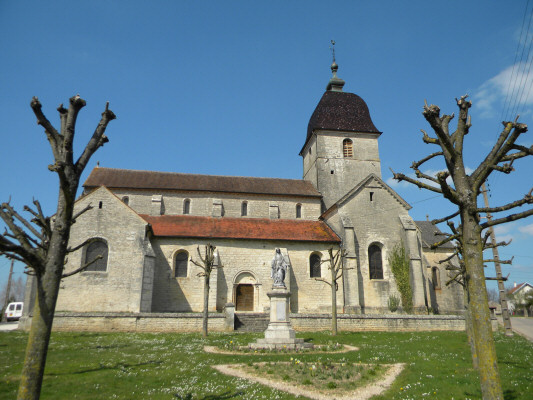 Eglise d'Autrey-lès-Gray, photo D. Bion
