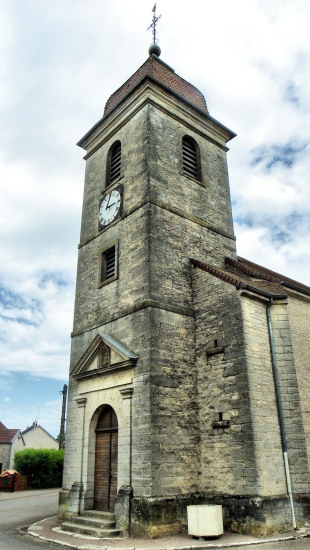 L'église d'Auvet-et-la-Chapelotte, photo D. Bion