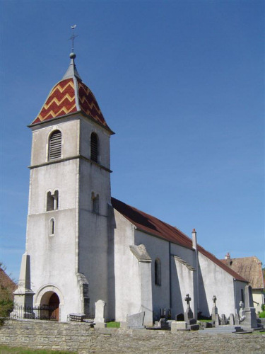 L'église d'Auxange, photo M. Morlin
