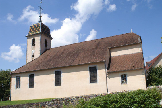 L'église d'Auxon-Dessus, photo J. Masset