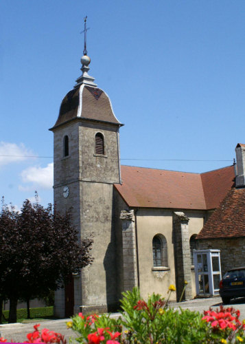 L'église d'Auxon-Dessous, photo J. Masset