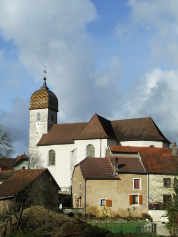 L'église d'Avilley, photo M. Taland