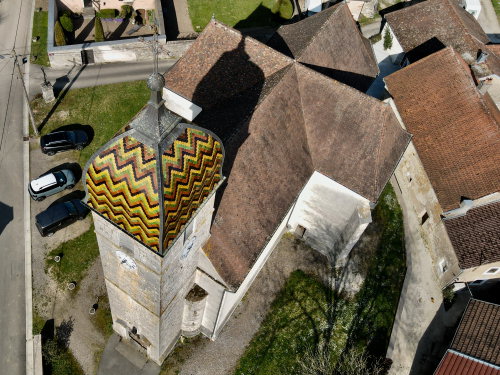 L'église d'Avilley, photo E. Rey