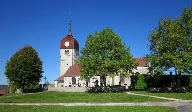 L'église d'Avoudrey, photo J. Masset