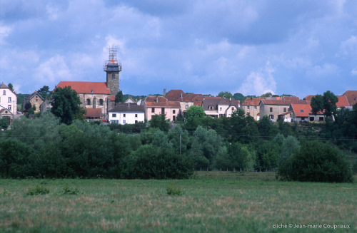 Restauration du clocher de Bassigney, photo J. M. Coupriaux