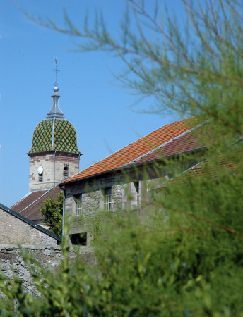L'église de Baudoncourt, photo M. Morlin