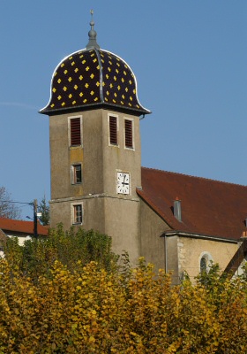 Le temple de Bavans, photo J. Masset
