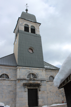 L'église de Bellefontaine, photo O.Pernot