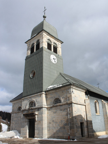 L'église de Bellefontaine, photo O.Pernot