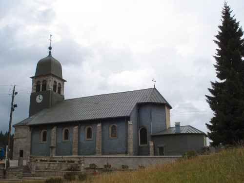 L'église de Bellefontaine, photo O. Pernot