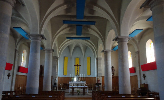 L'église de Bellefontaine, photo O. Pernot