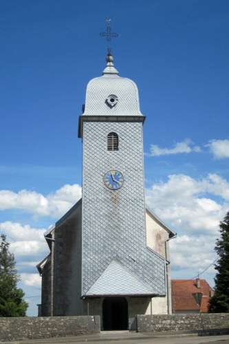 L'église de Belleherbe, photo J. Masset
